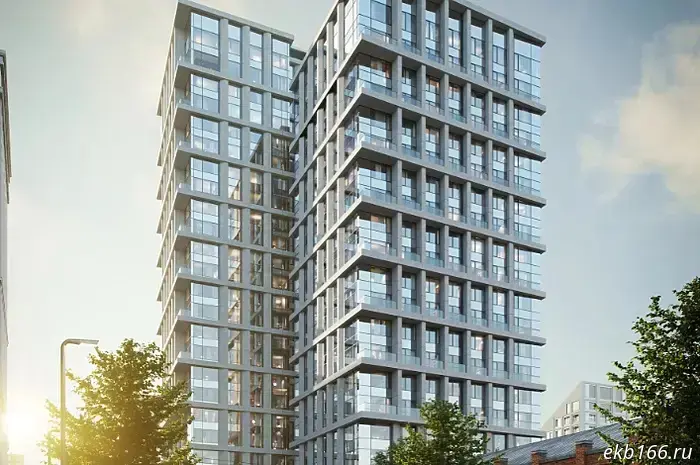 Two glass high-rises will be built on the site of the demolished "Karneol".