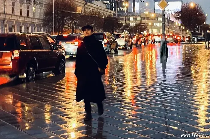 В Свердловской области наблюдаются дожди и мокрый снег.