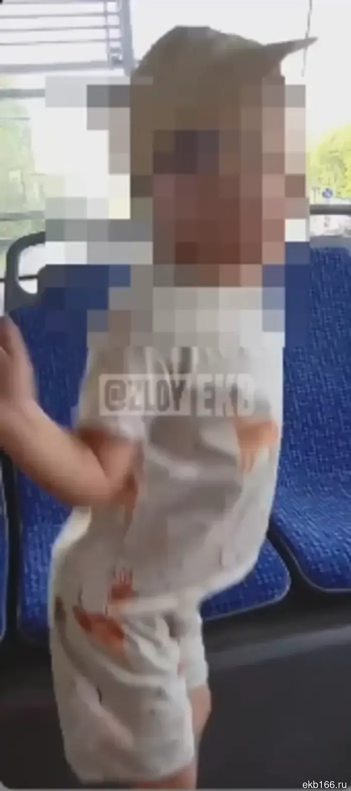 «Забрала полиция». Ребенка оставили в троллейбусе в Екатеринбурге.