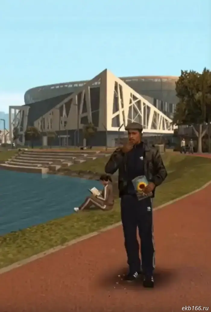 The protagonist of GTA San Andreas moved to Yekaterinburg.