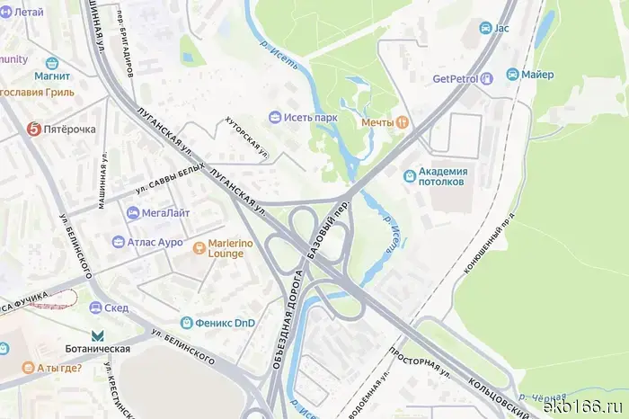 В Екатеринбурге был представлен проект строительства на еще одной большой территории.