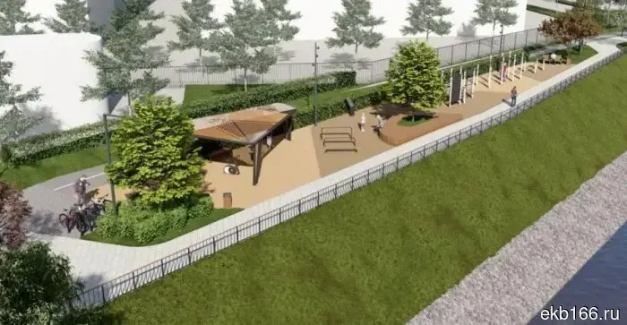 In Yekaterinburg, another section of the Iset River embankment will be improved, and a bridge will be built there.