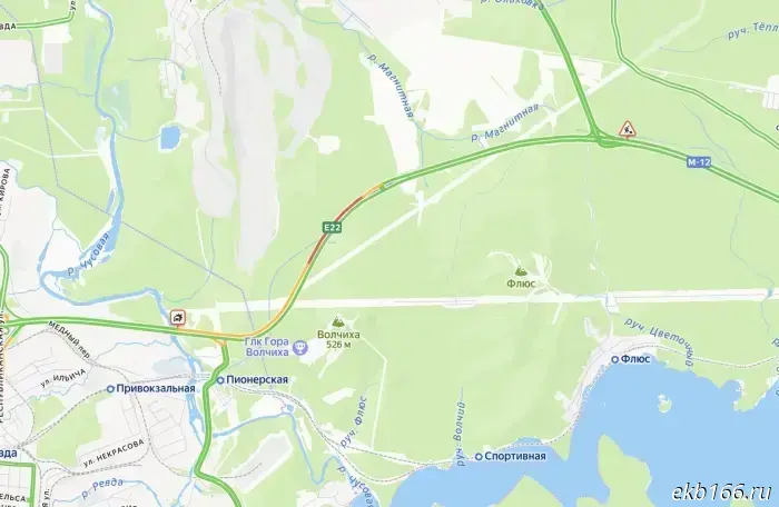 На Пермском тракте частично ограничено движение.