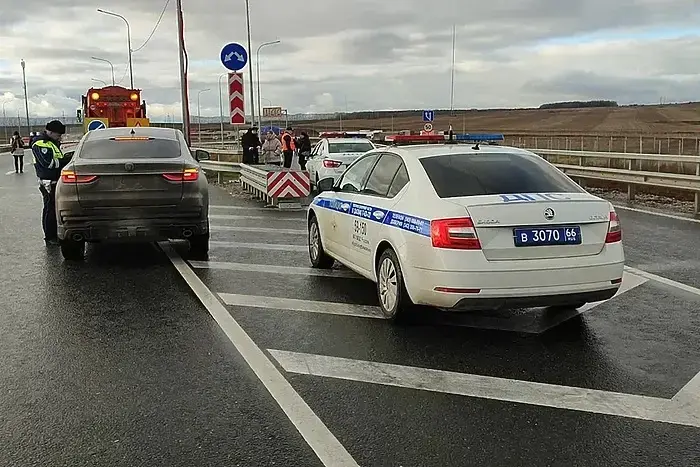 A raid targeting concealed license plates took place in the Krasnoufimsk district on the M-12 "Vostok" toll road.