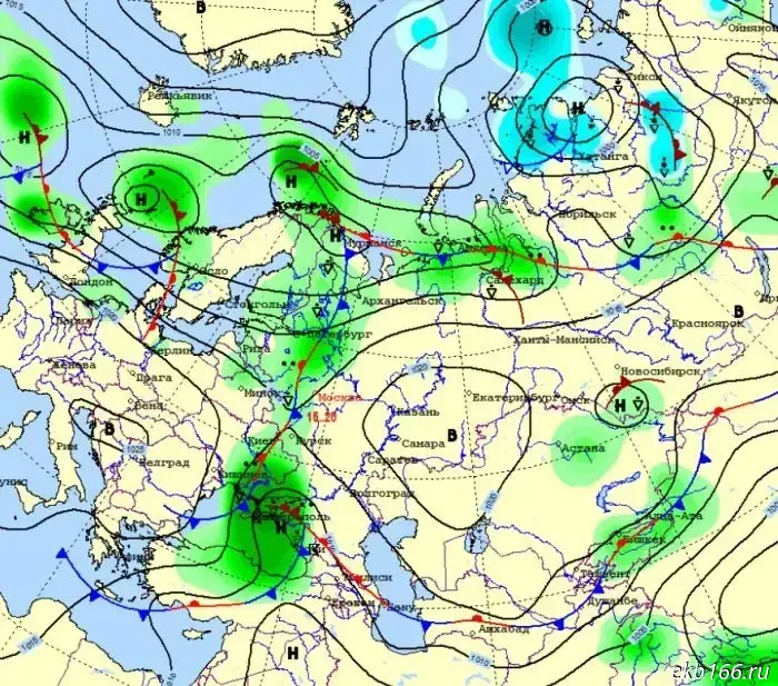 Frosts will hit the Sverdlovsk Oblast.