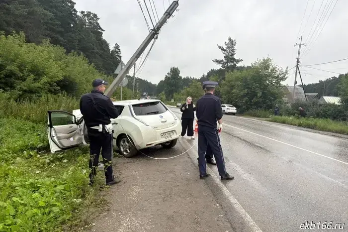 Female electric vehicle passenger died in an accident in Berezovsky