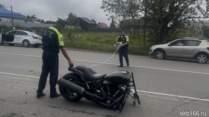 «От госпитализации он отказался». В Талице мотоциклист на Yamaha стал жертвой ДТП (ФОТО)
