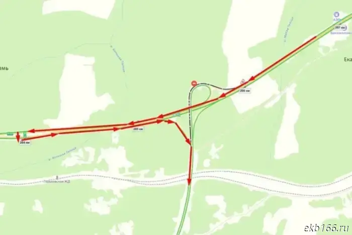 The Perm – Yekaterinburg highway will be partially closed.