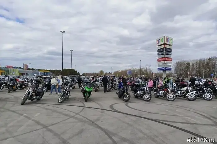 In the Sverdlovsk region, the motorcycle season opening continues (PHOTO)