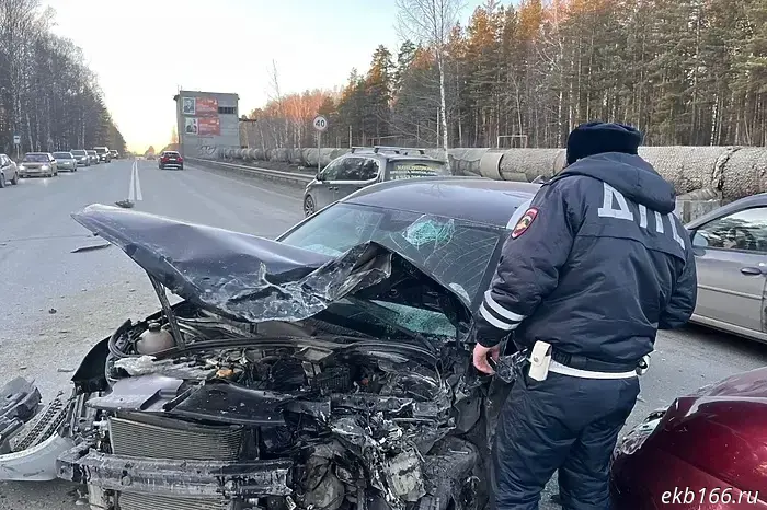 A reckless elderly driver was killed in a crash near Verkhnyaya Pyshma.
