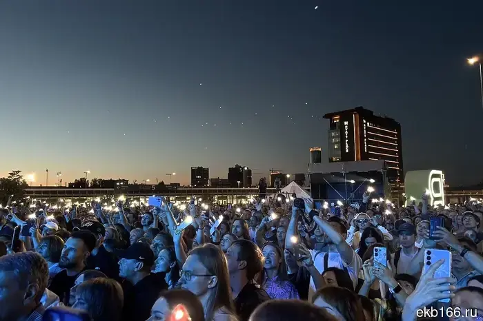 The "Night of Music" has thundered in Yekaterinburg.