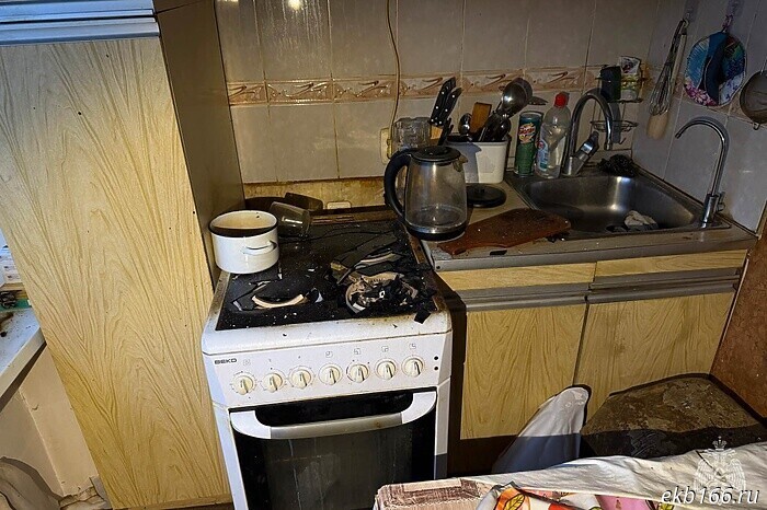 Gas "popped" in an apartment in Yelizaveta in a building with electric stoves (PHOTO)
