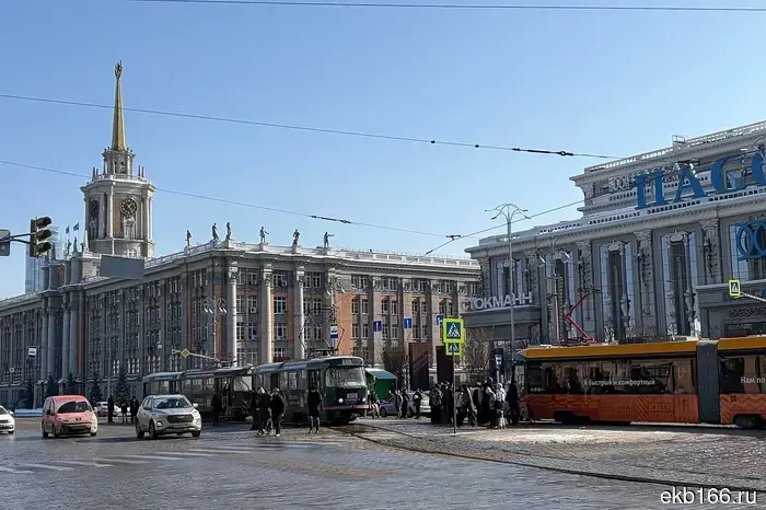 In Yekaterinburg, six trams are changing their routes.