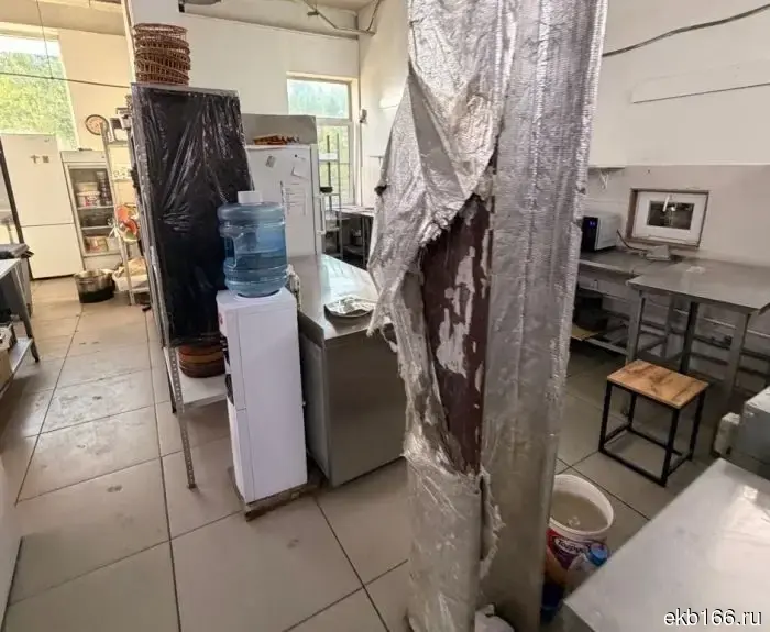 The restaurant in the Sverdlovsk region was closed for gross sanitary violations.