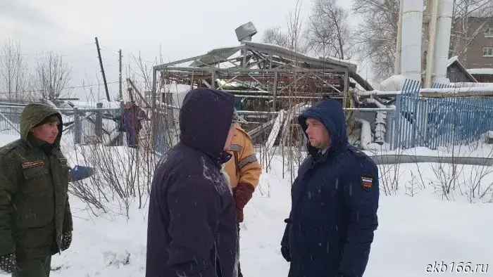 An explosion destroyed the boiler house in the settlement of Teplaya Gora in Perm Krai.