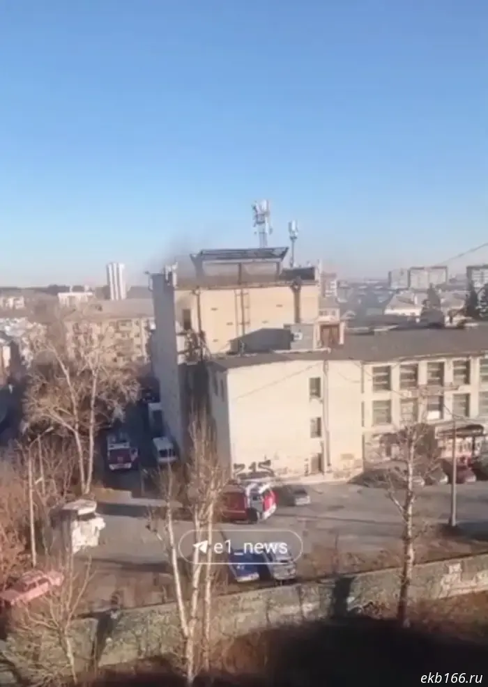 На Химмаше был пожар в доме культуры.