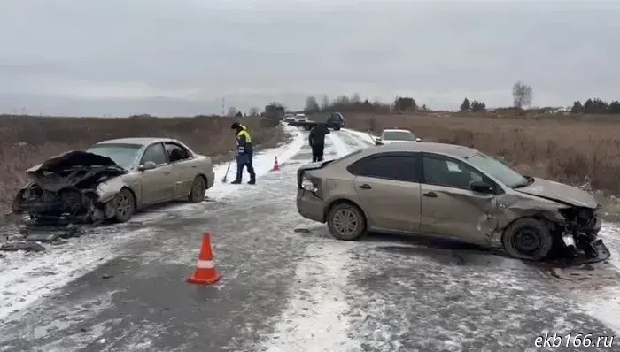 A four-year-old child was injured in a collision between two cars in Yekaterinburg.