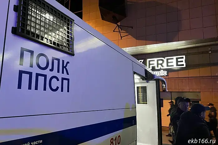 Security forces raided nightclubs in Yekaterinburg — photo