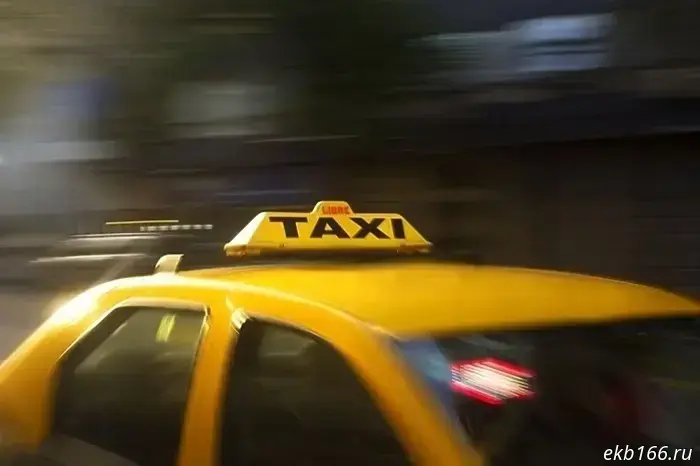 A taxi driver in Yekaterinburg was fined for driving in a bus lane.