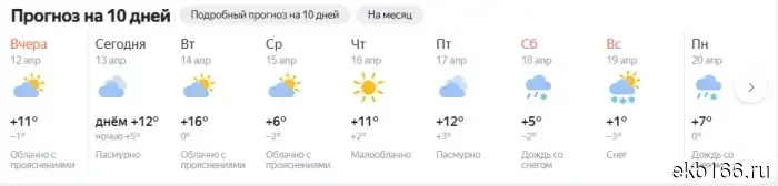 В Свердловской области снова ожидается снег.