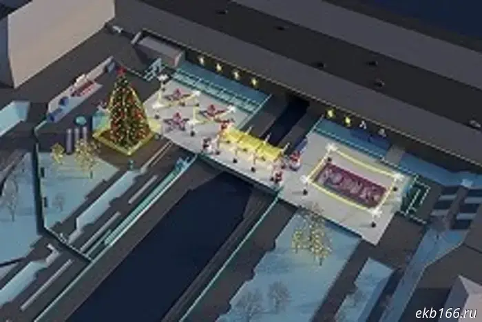 В Екатеринбурге Исторический сквер огородили забором.