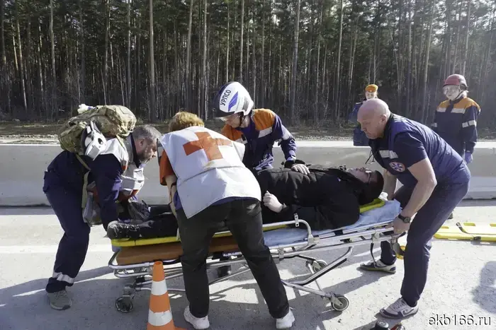 Успели в «золотой час». Масштабные учения оперативных служб состоялись на возводящейся трассе М-12 (ФОТО)