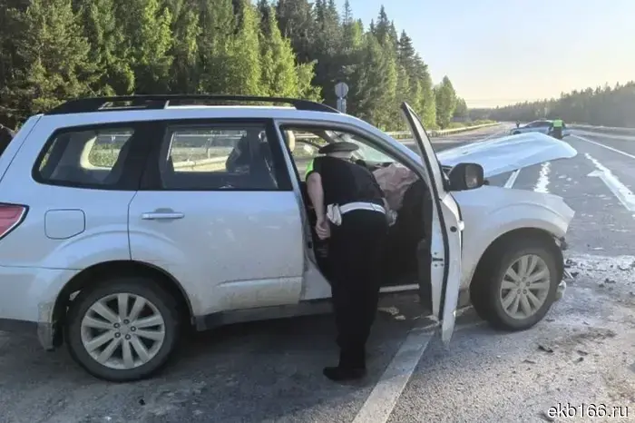 На Серовском тракте в результате аварии, вызванной курсанткой автошколы, погибли трое человек в встречной машине (ФОТО).