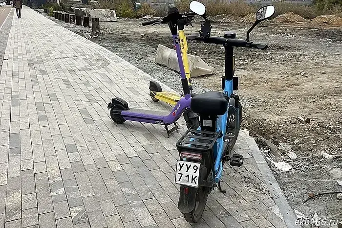 Alshevskikh: The Sverdlovsk Investigative Department of the Investigative Committee supports a ban on electric scooters in the region’s cities. Screenshot