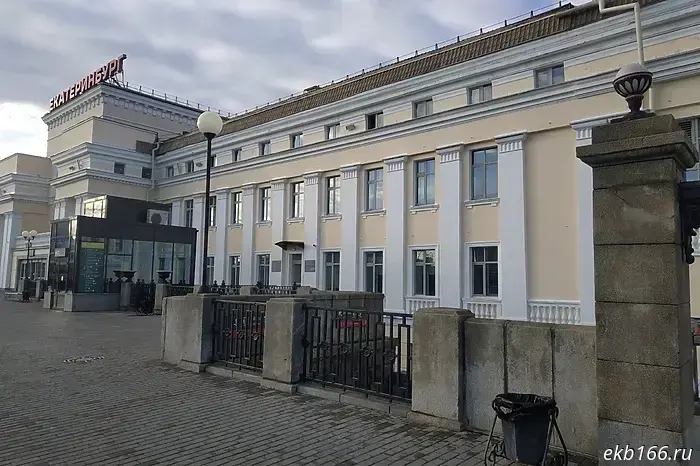 In Yekaterinburg, a person was hit by a train.