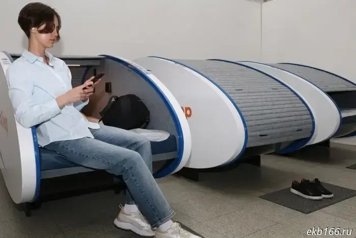 SvZhD records the growing popularity of sleep capsules in Yekaterinburg