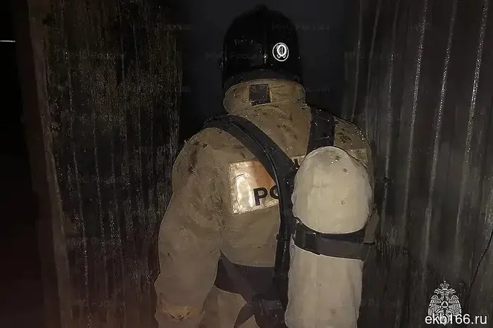 В Екатеринбурге произошёл пожар в магазине.