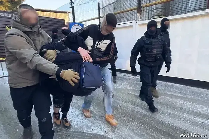 In Yekaterinburg, a recently released prisoner was detained on a new charge less than an hour later.