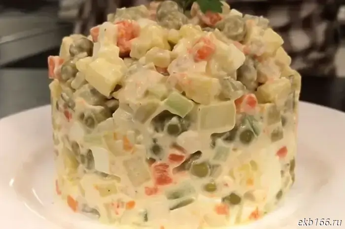 Sverdlovsk residents were advised to discard dangerous New Year's salads.