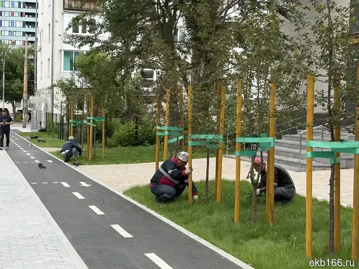 A new square will open in the center of Yekaterinburg.