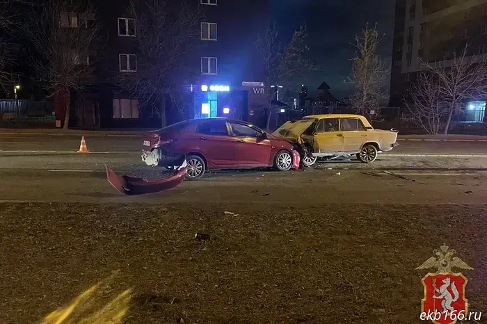 "Shestorka" caused a crash that injured three people on Otradnaya.