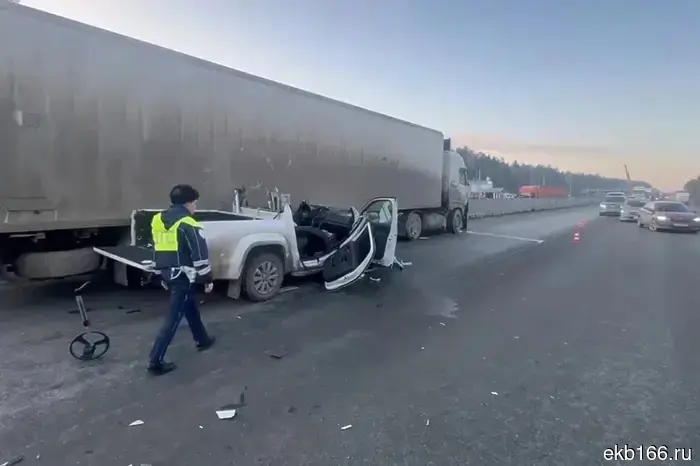 The driver of the "Volkswagen" died in a collision with a truck on the 10 km of the EKAD.