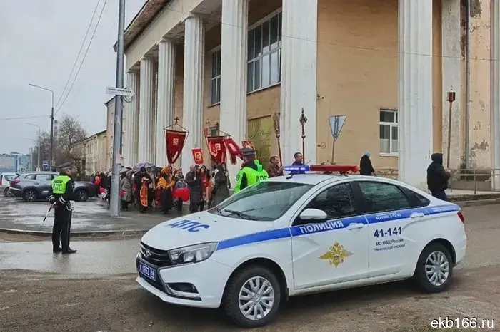 Traffic will be restricted during the procession on Easter in Yekaterinburg.