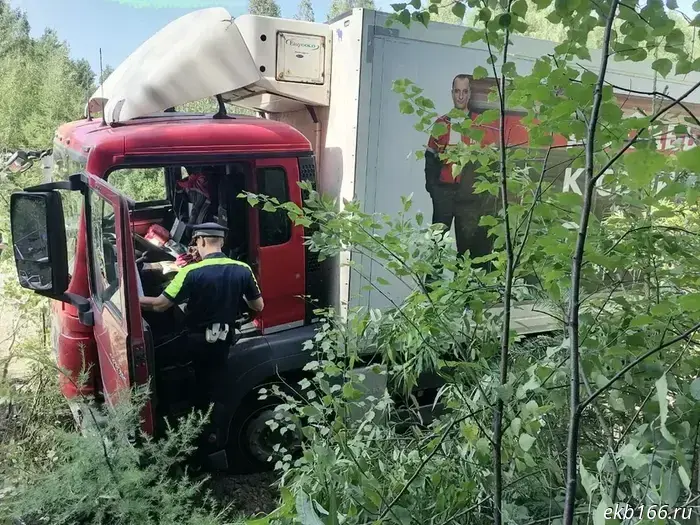 Woman in a Lada Kalina died near Serov in a collision with a MAN truck