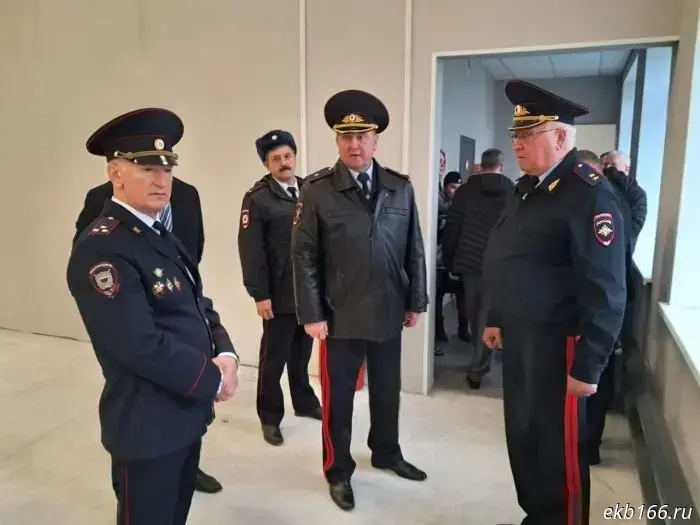 The head of the Sverdlovsk police opened a new police station in Nizhny Tagil — photo