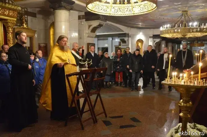Boris Korchevnikov presented his documentary film about a holy elder in Yekaterinburg.