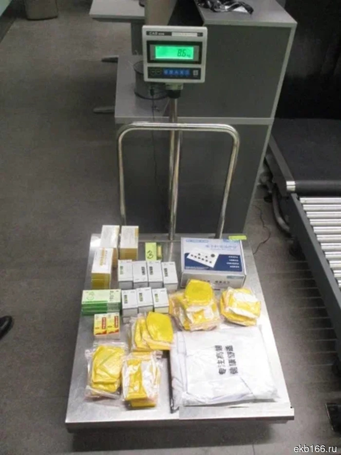 Таможенные службы задержали китайского врача в «зеленом» коридоре Кольцово (ФОТО)