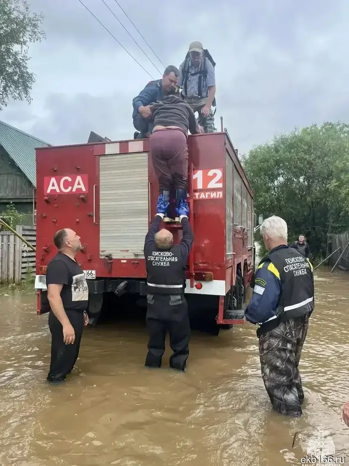 Two-thirds of the private houses affected by the flood remain flooded in the Sverdlovsk region.