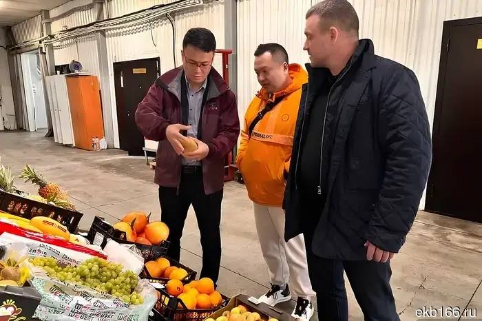 Fruits and vegetables from China will be brought to the Sverdlovsk region.