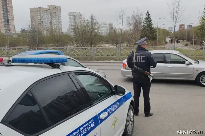 A foreign car collided with a car-sharing vehicle on Belinsky Street.