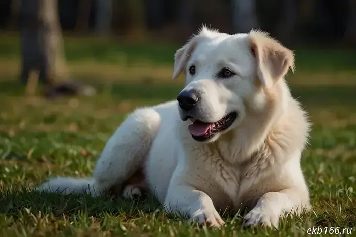 In Yekaterinburg, a Alabai attacked a dog during a walk with its owner.