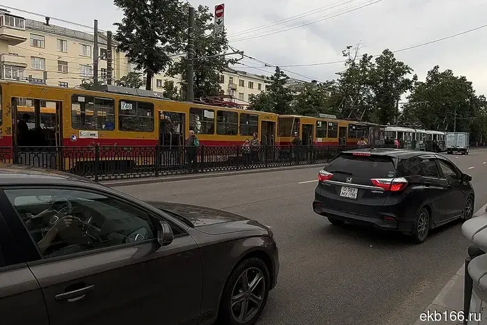 In Yekaterinburg, the tram traffic scheme will change from August 1.
