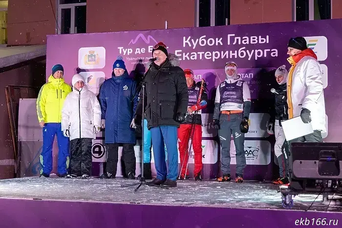 A Match TV journalist became the host of the "Tour De Burg" multi-day ski sprint.