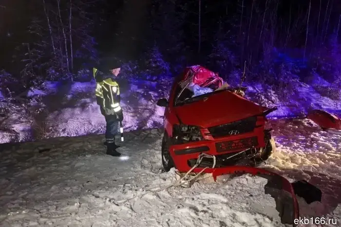 Two women died in a terrible accident on the Sverdlovsk highway.