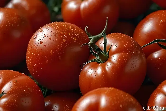 Tons of tomatoes were secretly imported into Yekaterinburg.