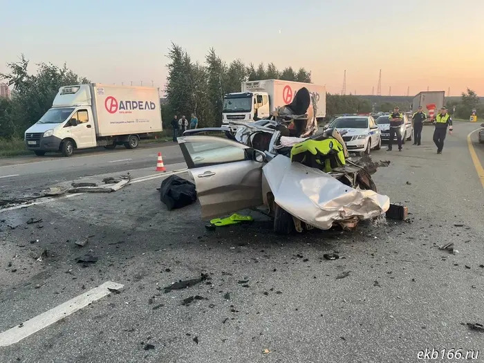 Lada driver dies in the evening on EKAD (PHOTO)